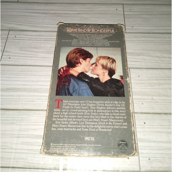 Some Kind of Wonderful Vintage VHS Movie 1987 Lea Thompson Eric Stoltz - Picture 4 of 4
